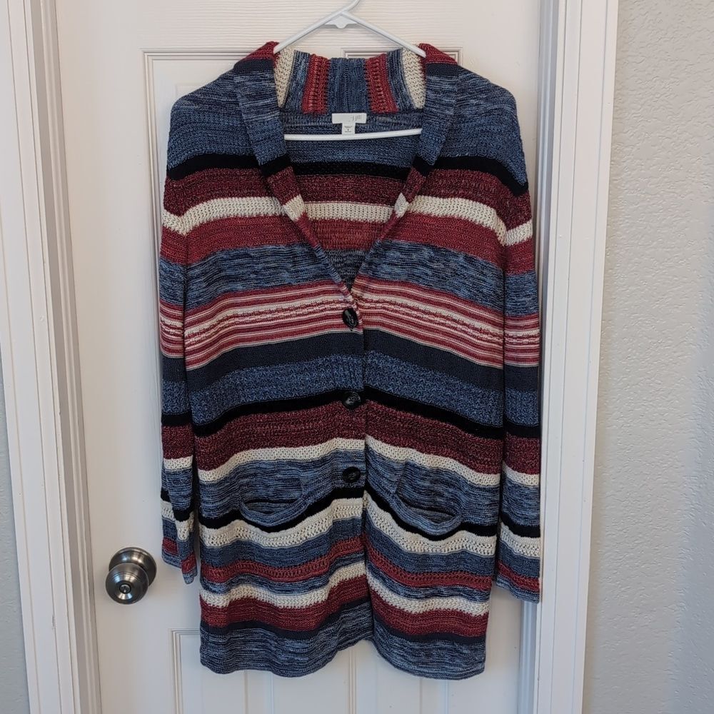 J Jill cardigan sweater size M petite